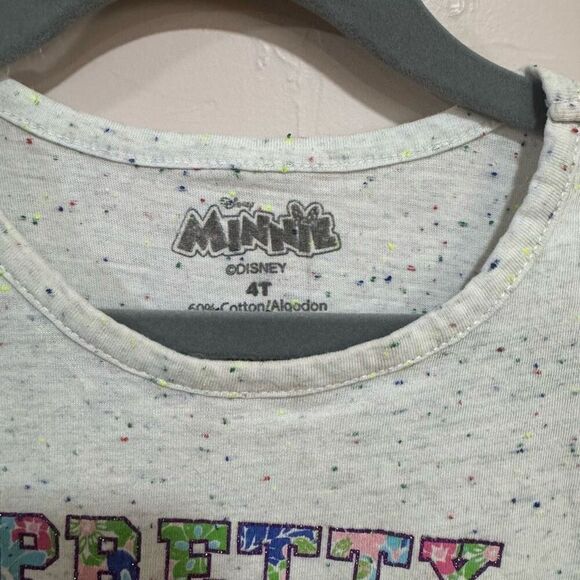 Disney Minnie Mouse Pretty Awesome 4T Shirt - Picture 3 of 5